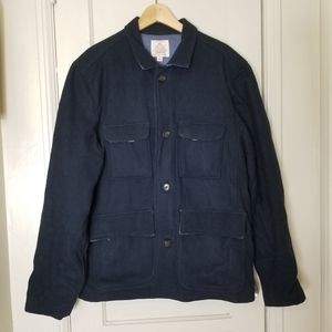 LUCKY BRAND wool blue XL pea coat
